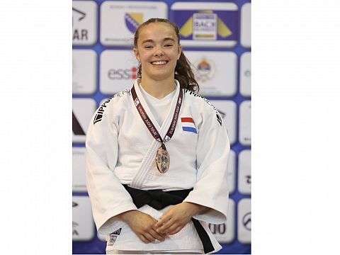 Franka van der Salm is Judoka van het Jaar 2023